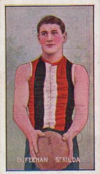 1906-07 Sniders & Abrahams Australian Footballers - Victorian League Players Series C #NNO Dan Feehan Front